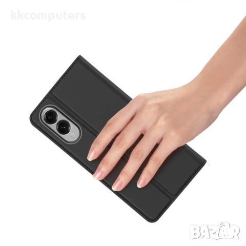 Samsung Galaxy S25 Edgeс DUX DUCIS Кожен Калъф и Протектор, снимка 6 - Калъфи, кейсове - 51414141