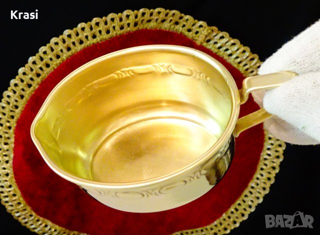 Месингова каничка,латиера,сосиера. , снимка 2 - Антикварни и старинни предмети - 41322518