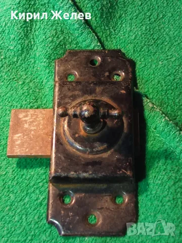 КРАСИВО СТАРО РЕТРО РЕЗЕ ЗАКЛЮЧАЛКА За ВРАТА ШКАФ или ДРУГИ 47090, снимка 11 - Други ценни предмети - 46791250