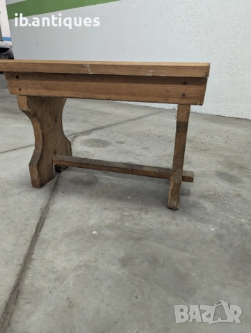 Старо дървено столче , снимка 4 - Столове - 52542506