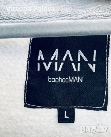 Удобна спортна блуза/ худи BOOHOOMAN, снимка 4 - Суичъри - 39153959