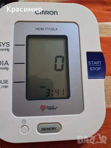 Автоматичен апарат за кръвно налягане Omron HEM-711DLX, снимка 8 - Уреди за диагностика - 55981987