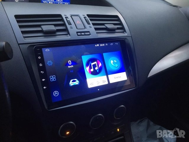 Мултимедия, за Mazda 3, Двоен дин, 1, 2 BK, Навигация, дисплей 2 Дин, плеър 9“ екран, Android, Мазда, снимка 2 - Аксесоари и консумативи - 42170318