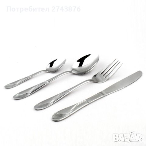 КОМПЛЕКТ ПРИБОРИ ЕК-24-184, снимка 9 - Прибори за хранене, готвене и сервиране - 42085677