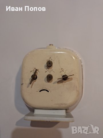 Механичен будилник, полски-Mera Poltik, снимка 2 - Антикварни и старинни предмети - 44480261