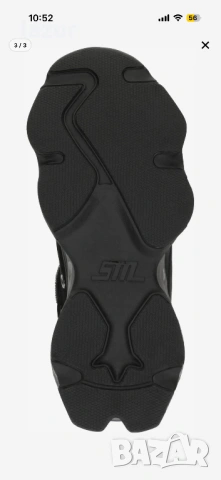 Steve Madden сникърси черни с камъни, снимка 3 - Кецове - 53039634