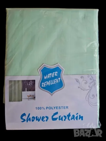 Луксозна завеса за баня - 180х180см, снимка 3 - Пердета и завеси - 48271369