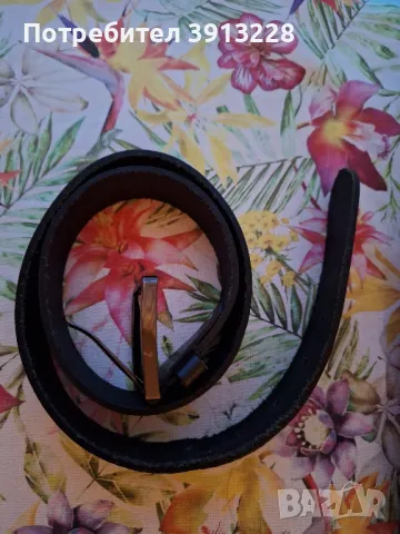 Колан естествена кожа 100 см