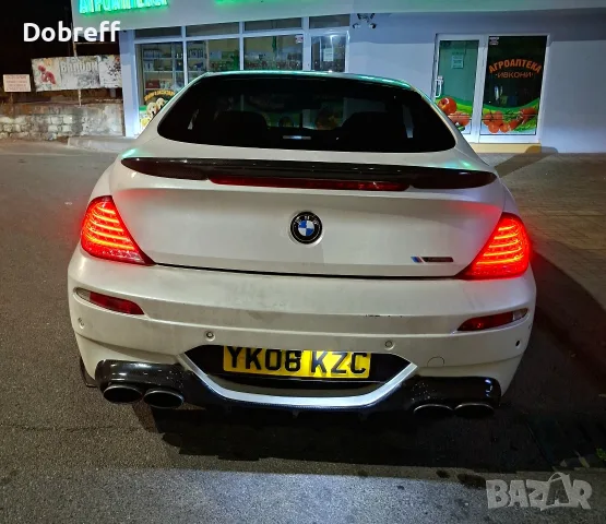 BMW 635d E63 | 286 к.с. | M-Pack | Harman Kardon | Десен волан | Нов внос, снимка 4 - Автомобили и джипове - 56078145
