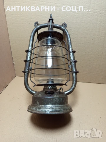 Стара Немска Газова Лампа Фенер FROWO 435., снимка 4 - Антикварни и старинни предмети - 50800661