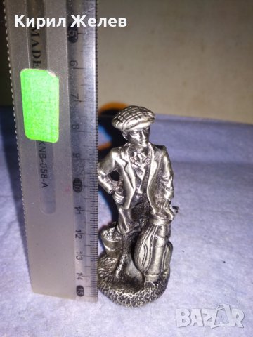 ГОЛЯМА МЕТАЛНА СРЕБРИСТА КОЛЕКЦИОНЕРСКА РЯДКА АРТ ФИГУРКА СТАТУЕТКА Магнит НЕ я ЛОВИ 38416, снимка 10 - Колекции - 41398935