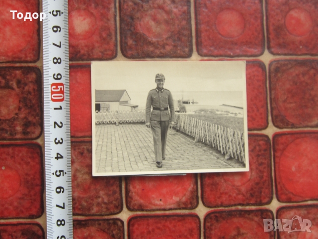 Картичка снимка немски войник 3 райх в25, снимка 2 - Колекции - 36113471
