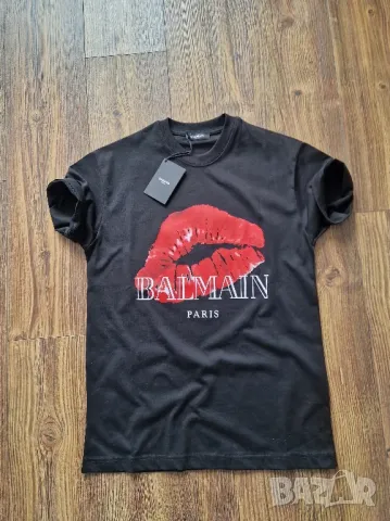 страхотна мъжка тениска BALMAIN размер S M L XL 2XL , снимка 2 - Тениски - 49449645