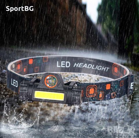 Промоция -53% ! LED фенер / челник за глава High power headlamp / 2 режима на светене / с магнит, снимка 7 - Спортна екипировка - 18008122