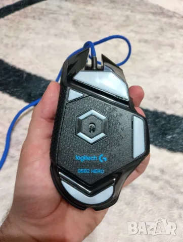Мишка Logitech G502 Hero (модифицирана), снимка 3 - Клавиатури и мишки - 55779073