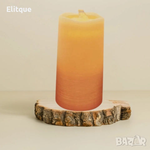 LED восъчна свещ с ефект на трептене, снимка 5 - Други - 52688947