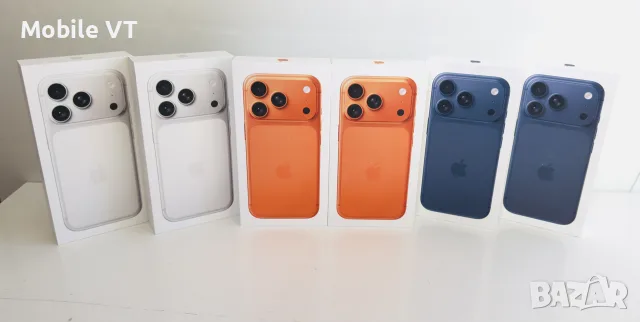 НОВ! iPhone 17 Pro 256GB Orange / Silver / Blue ГАРАНЦИЯ 24 Месеца!, снимка 4 - Apple iPhone - 56082468