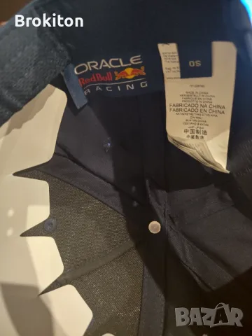 Red Bull RACING Verstappen F1 шампионска Шапка, тъмносиня, снимка 2 - Шапки - 48280298