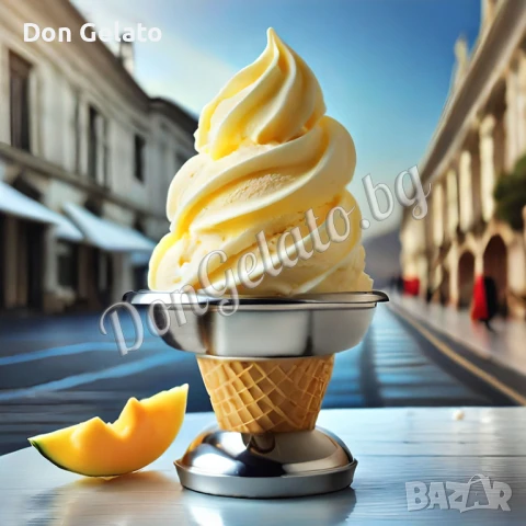 Суха смес за сладолед пъпеш * Сладолед на прах пъпеш * (1200г / 3 L Вода), снимка 3 - Други - 51265957