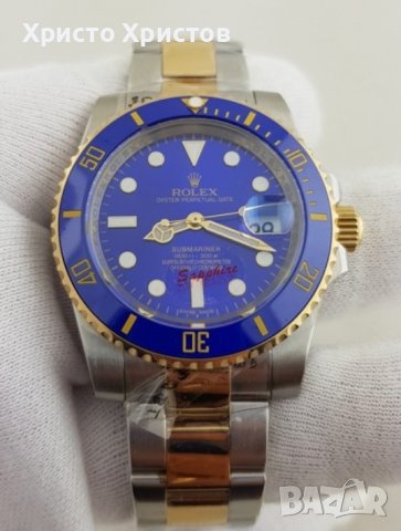 Мъжки луксозен часовник Rolex Submariner 41mm  Bluesy ‘126613LB’  , снимка 2 - Мъжки - 41483711