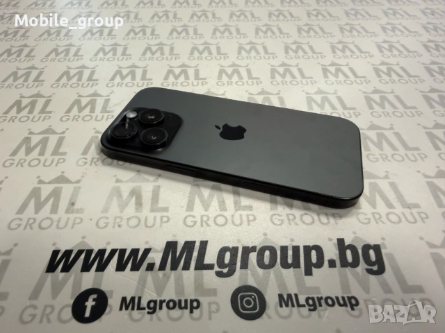 #MLgroup предлага iPhone 16 Pro 128GB Black 97%, втора употреба