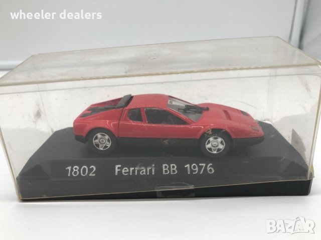 Метална количка Solido Ferrari BB 1976 1:43, снимка 2 - Колекции - 39615646