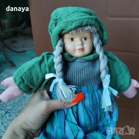 6059 Декоративна ретро кукла, 40 см, снимка 7 - Декорация за дома - 51266098