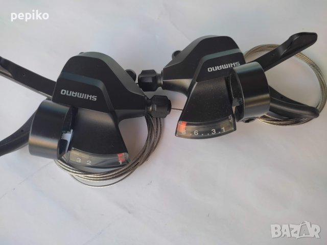 Продавам колела внос от Германия НОВИ палцови команди SHIMANO SL-M315 8 SPEED, снимка 3 - Части за велосипеди - 41658353