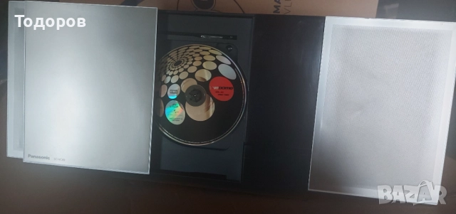 Panasonic SC-HC49,CD, USB, Bluetooth, Docking iPhone lightning, Сребрист, снимка 3 - Радиокасетофони, транзистори - 51715638