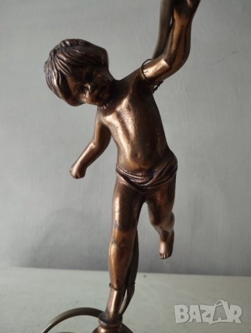 барокова настолна лампа, снимка 2 - Настолни лампи - 42165063