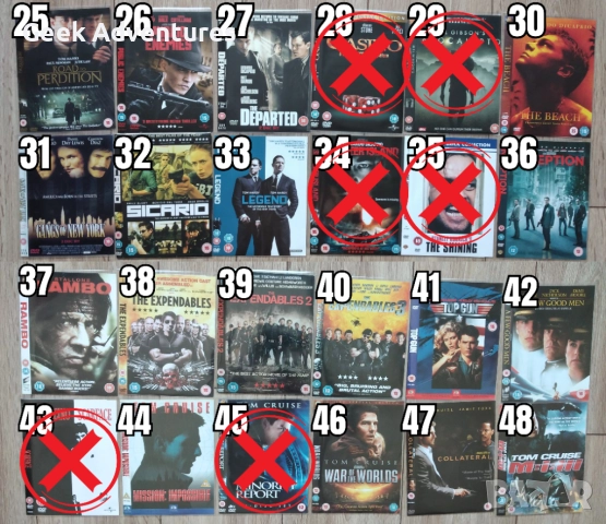 Екшън Филми DVD's - Оригинални Дискове на Английски Език - 5 лв/бр , снимка 3 - Екшън - 47015417