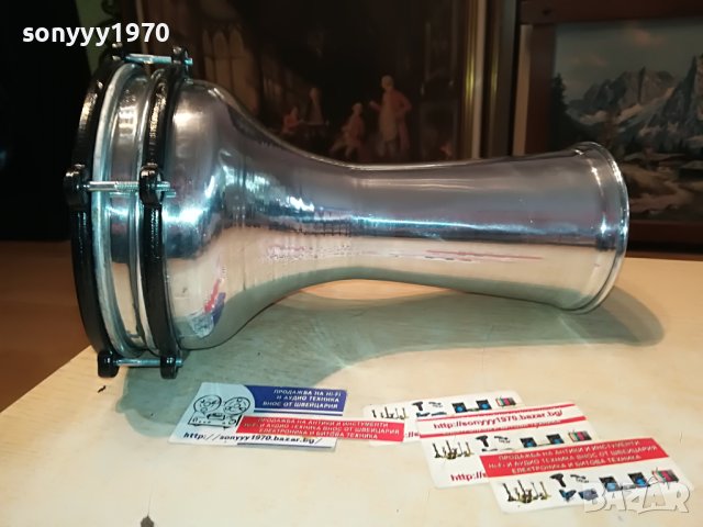 ТАМБУРКА 30Х20СМ ИНОКС ОТ СИРИЯ, снимка 4 - Ударни инструменти - 40690502