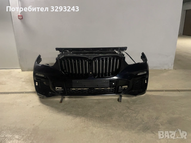 Напълно окомплектована предна броня и преден панел за BMW X5 G05 M SPORT