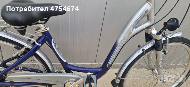 Дамски алуминиев велосипед Hercules колело 26", снимка 4 - Велосипеди - 53871020