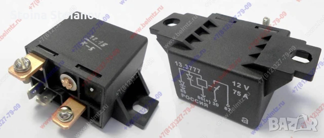 РЕЛЕ ЗА СВЕЩИ ПОДГРЕВ МТЗ  EURO 3 27056  161.3777; 13.3777