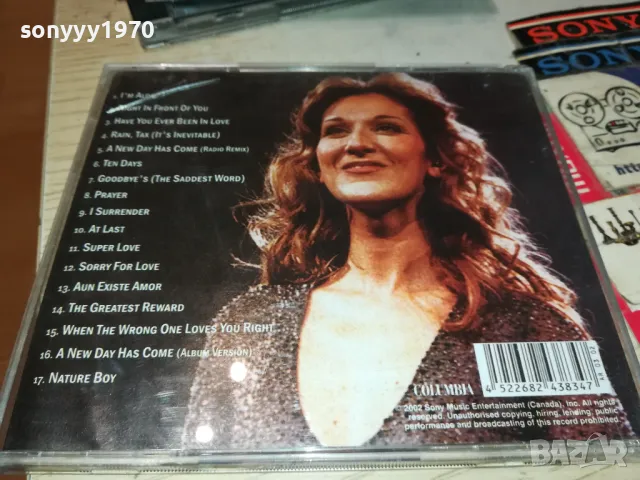 CELINE DION CD 1605251718, снимка 3 - CD дискове - 50315654
