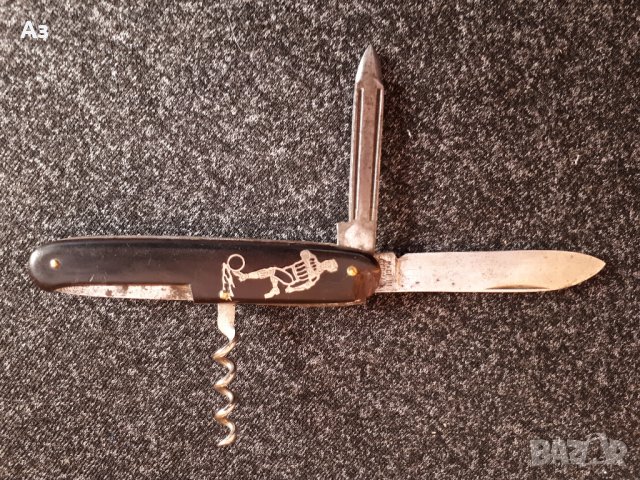 Старо джобно немако ножче от 30-те години Made in Germany, снимка 6 - Антикварни и старинни предмети - 34225532