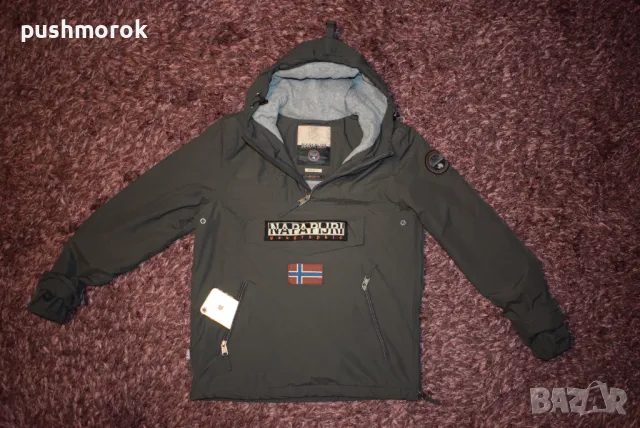 Napapijri Rainforest Winter 3 Jacket Fleece Lined Pullover Sz XS  / #00832 /, снимка 12 - Якета - 47559920