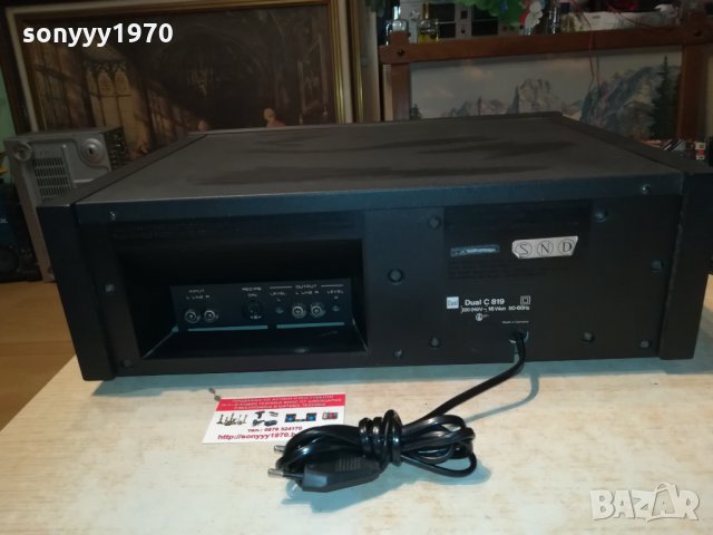DUAL C819 STEREO DECK-MADE IN GERMANY 2602221952, снимка 11 - Декове - 35925703