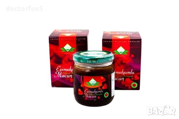 ЕПИМЕДИУМ МАДЖУН (EPIMEDIUM MACUN) 240г. темра THEMRA-зелена капачка, снимка 2 - Хранителни добавки - 50875647