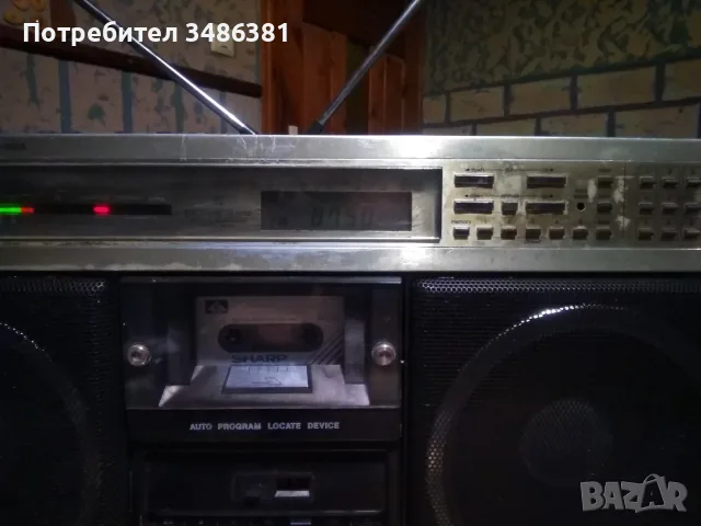 SHARP GF 9595 SHARP, снимка 5 - Радиокасетофони, транзистори - 56121278