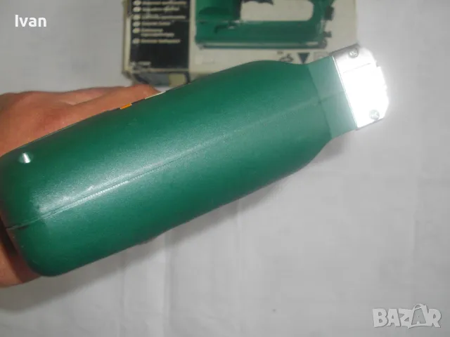 НОВ НЕМСКИ ОРИГИНАЛЕН ЕЛЕКТРИЧЕСКИ ТАКЕР КОМБИНИРАН СКОБИ ПИРОНИ ДО 16мм MEISTER MET 530N VARIO , снимка 11 - Други инструменти - 49325799