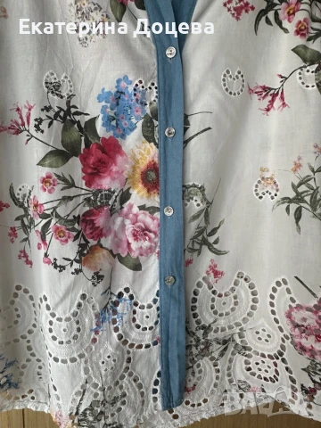 Риза от много фин памук, снимка 2 - Ризи - 51012115