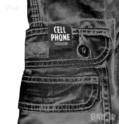 Мъжки къси карго панталони, снимка 8 - Къси панталони - 50021144