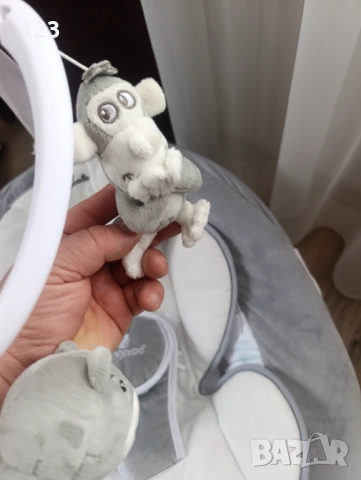 Бебешка люлка - шезлонг cangaro 2в1, снимка 10 - Детски люлки - 53142428