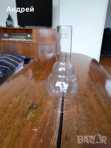 Старо стъкло за газена лампа,фенер #7