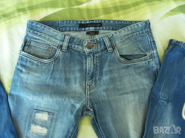 Мъжки дънки Calvin Klein Jeans L34, снимка 3 - Дънки - 34430187