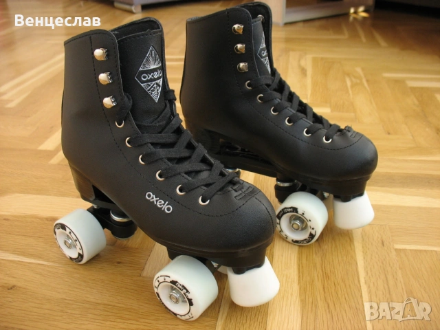 Кънки за фигурно пързаляне OXELO QUAD 100, номер 36