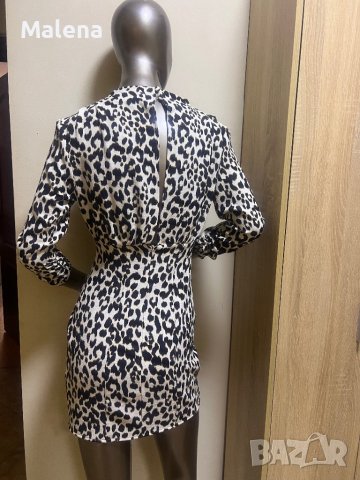 Дамска тигрова рокля на zara !, снимка 7 - Рокли - 42109581