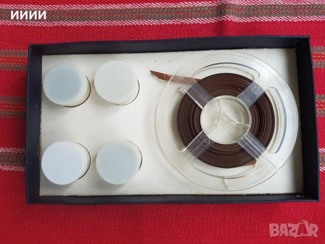 Диафилми 4 бр с магнетофонна лента комплект